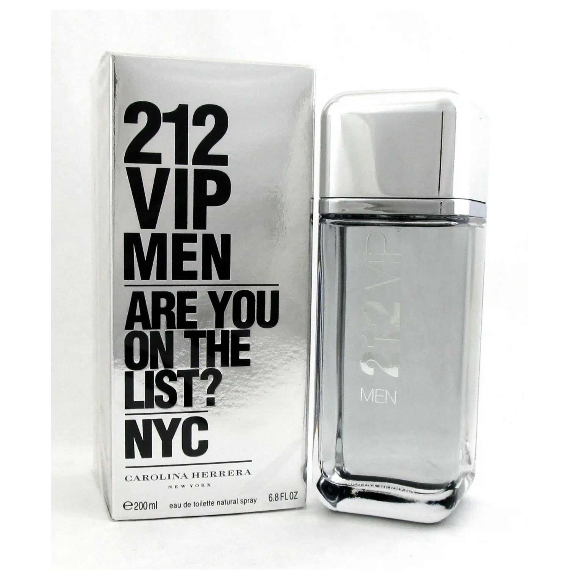 212 Vip Carolina Herrera 200ml EDT Hombre - Noir Perfumeria