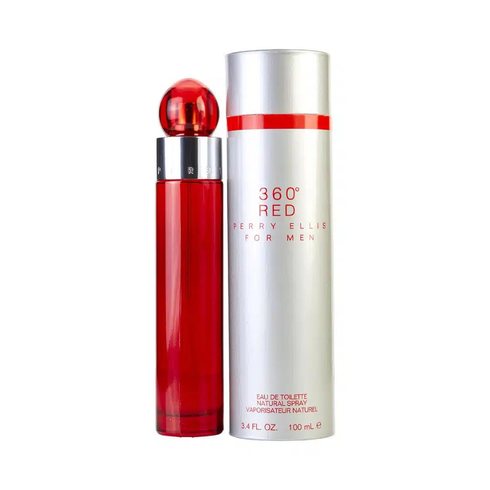 360° Red Perry Ellis 100ml EDT Hombre - Noir Perfumeria