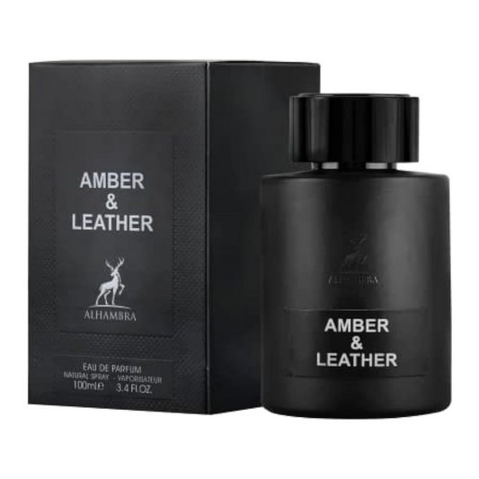 Amber & Leather Maison Alhambra 100ml EDP Hombre - Noir Perfumeria