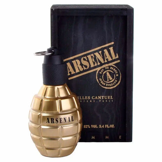 Arsenal Gold Gilles Cantuel 100ml EDP Hombre - Noir Perfumeria