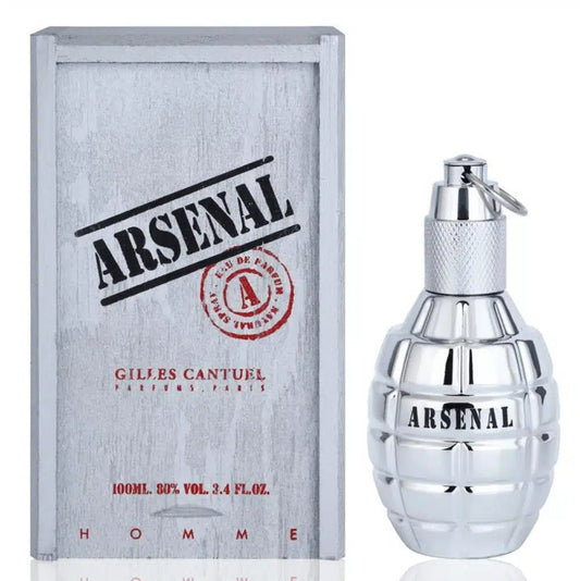 Arsenal Platinum Gilles Cantuel 100ml EDP Hombre - Noir Perfumeria