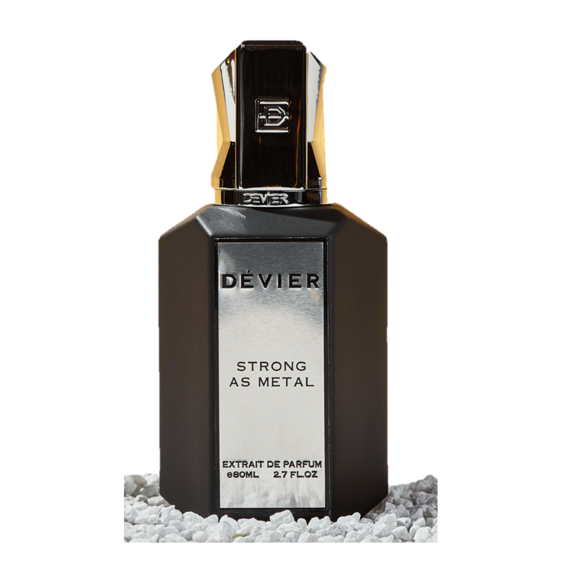 Devier Strong As Metal 80ml Extrait de Parfum Unisex - Noir Perfumeria