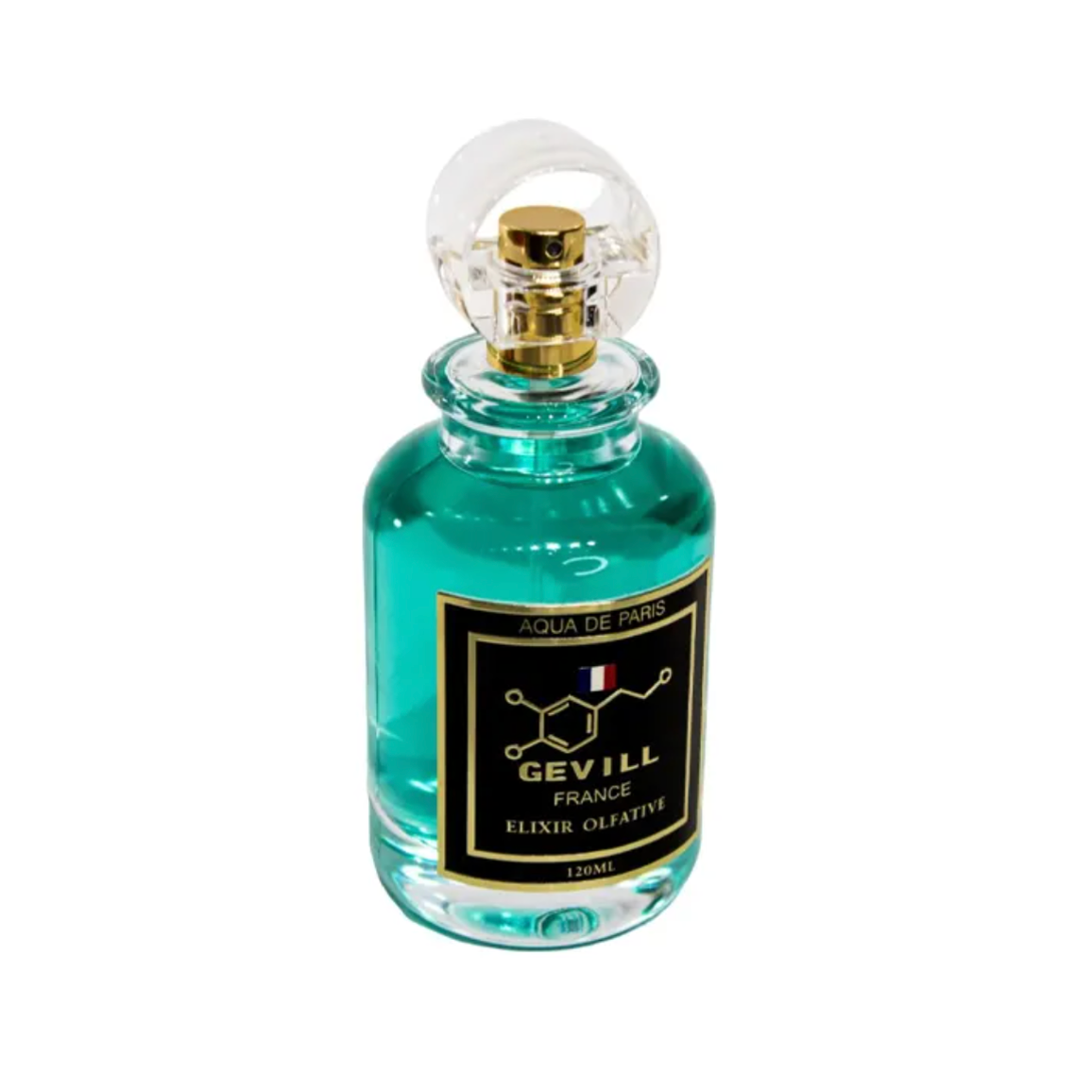 Gevill France Aqua Paris 100ml Elixir de Parfum Unisex - Noir Perfumeria