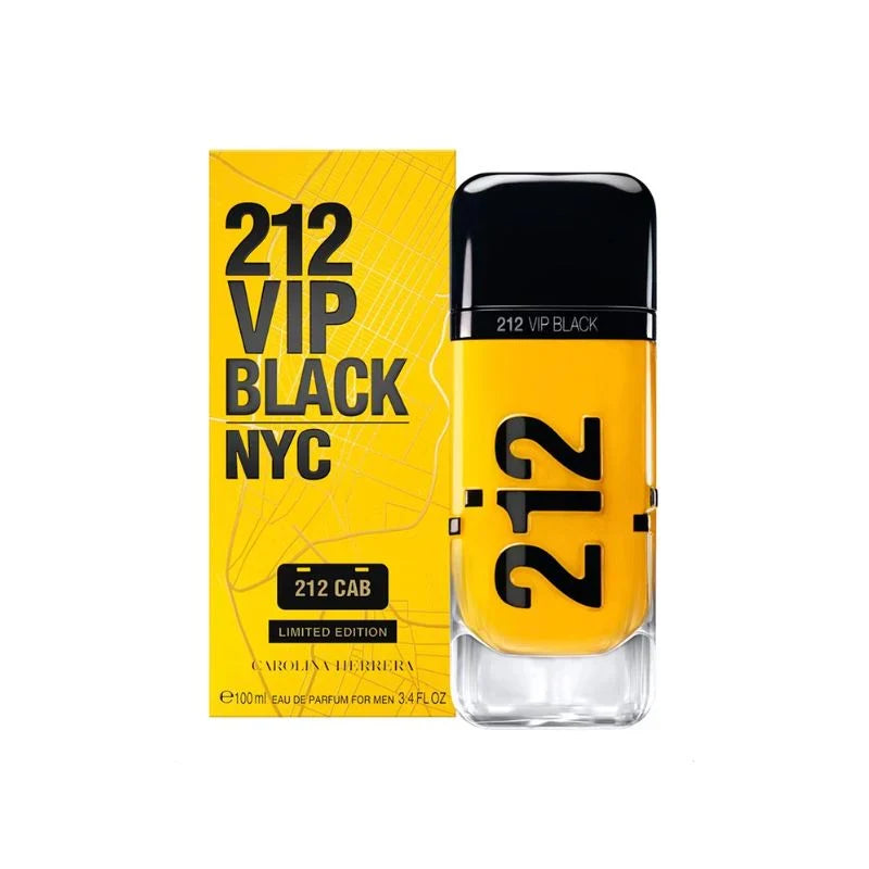 212 Vip Black Cab Carolina Herrera 100ml EDP Hombre