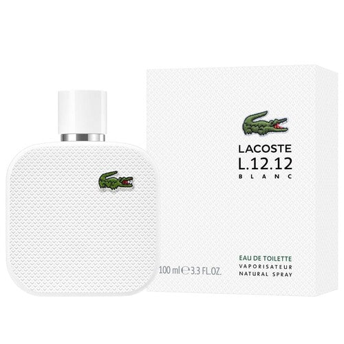 Lacoste Eau de Lacoste L.12.12 Blanc Pure 100ml EDT Hombre - Noir Perfumeria