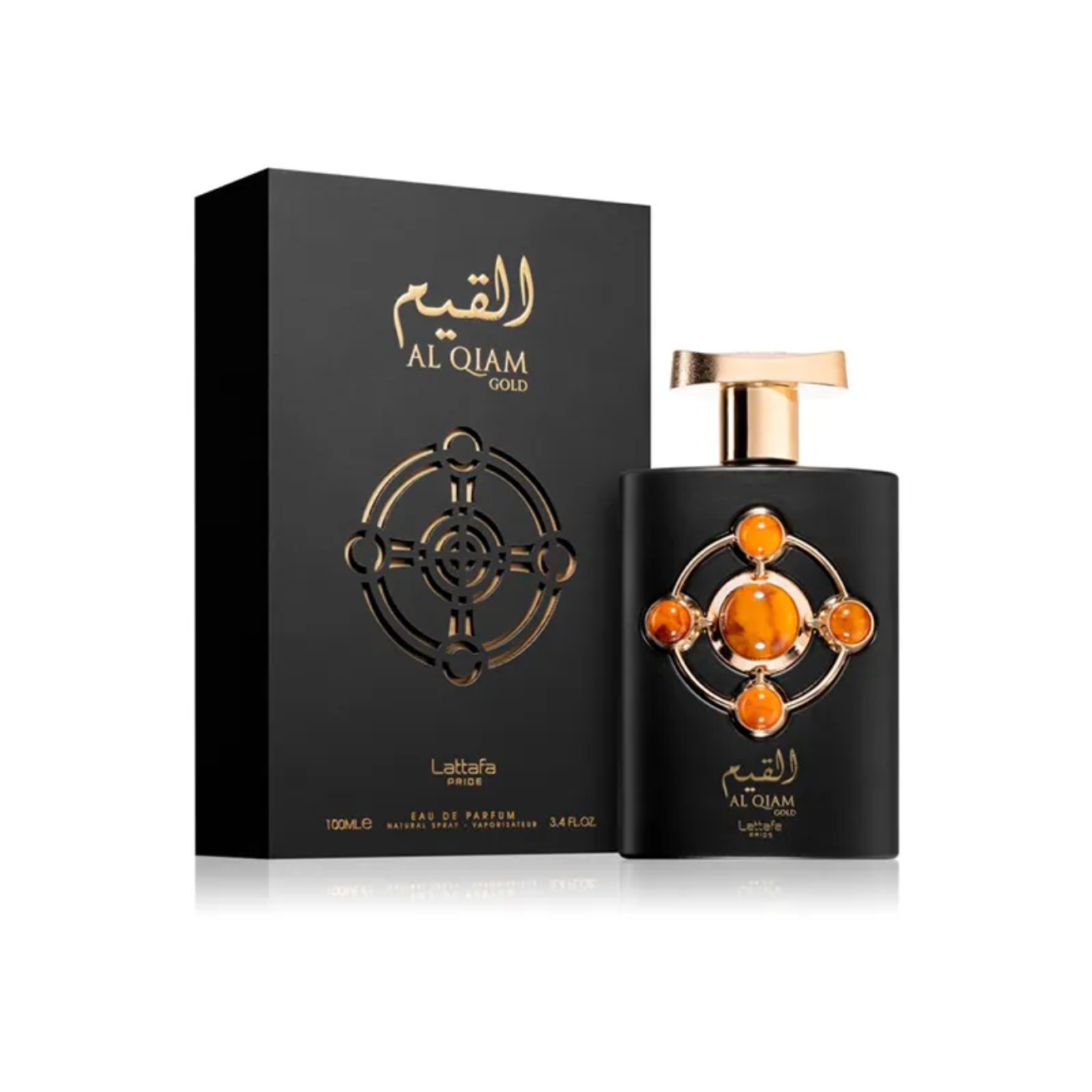 Lattafa Al Qiam Gold 100ml EDP Unisex - Noir Perfumeria