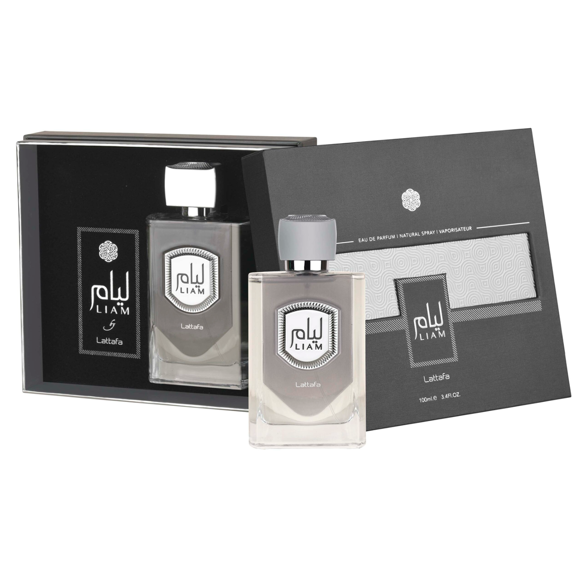 Lattafa Liam Grey 100ml EDP Unisex - Noir Perfumeria