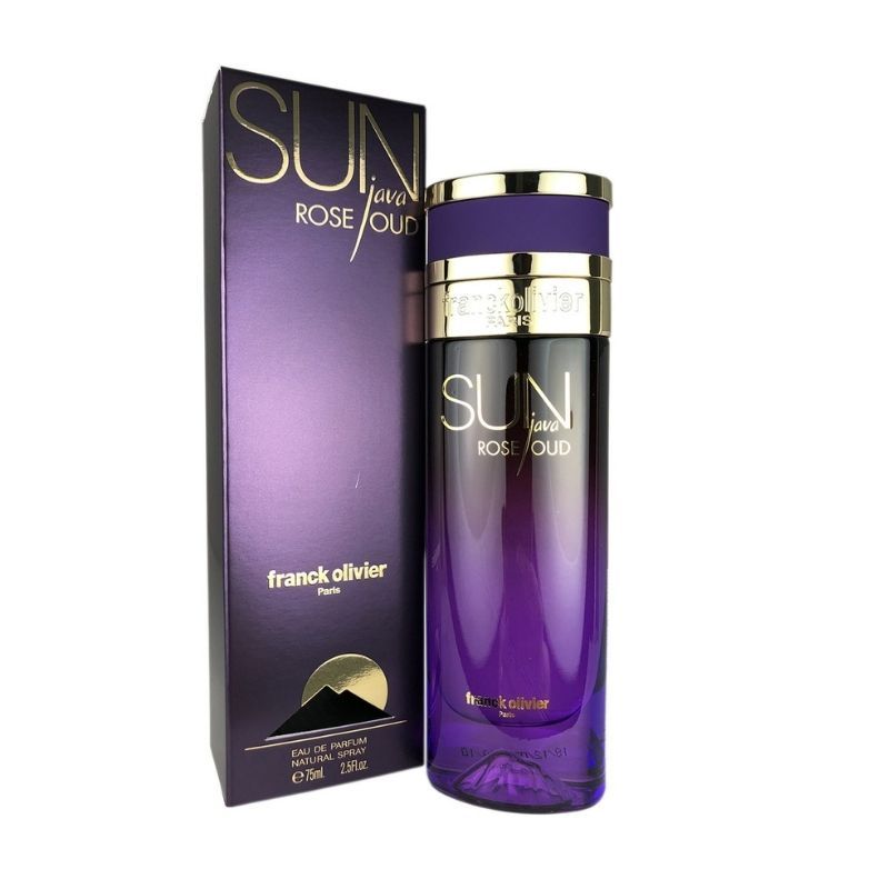 Sun Java Rose Oud Franck Olivier 75ml EDT Unisex - Noir Perfumeria