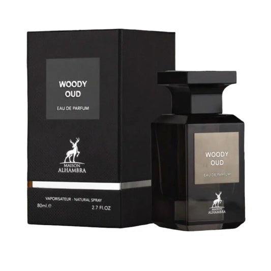 Woody Oud Maison Alhambra 80ml EDP Hombre - Noir Perfumeria