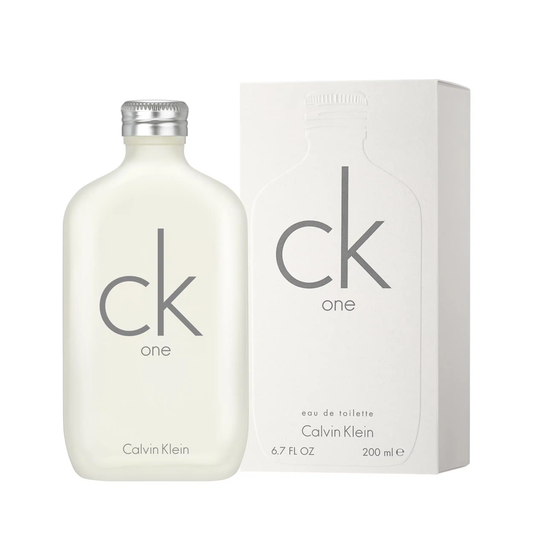 Ck One Calvin Klein 200ml EDT Unisex - Noir Perfumeria