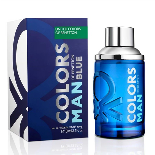 Colors Man Blue Benetton 100ml EDT Hombre - Noir Perfumeria