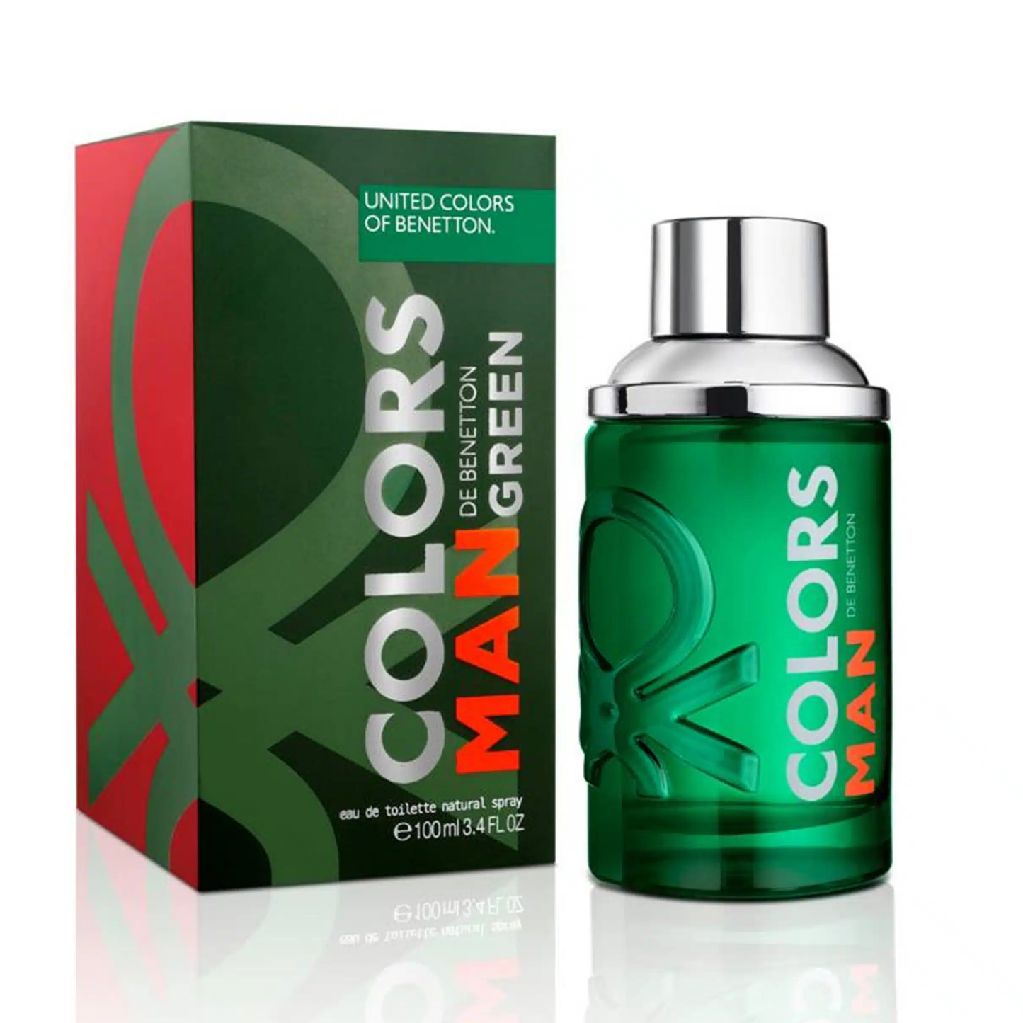 Colors Man Green Benetton 100ml EDT Hombre - Noir Perfumeria