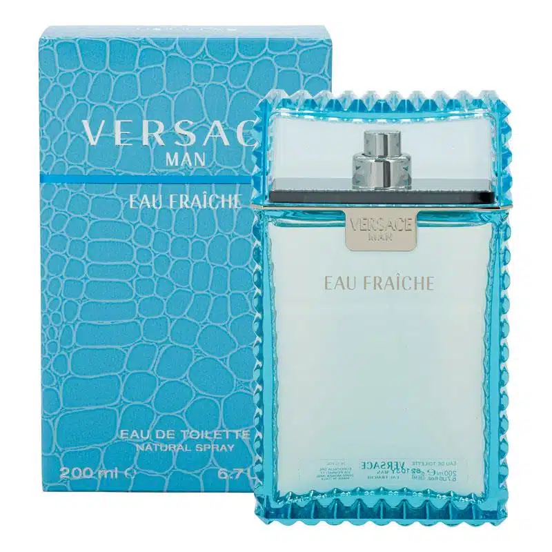 Versace Man Eau Fraîche 200ml EDT Hombre - Noir Perfumeria