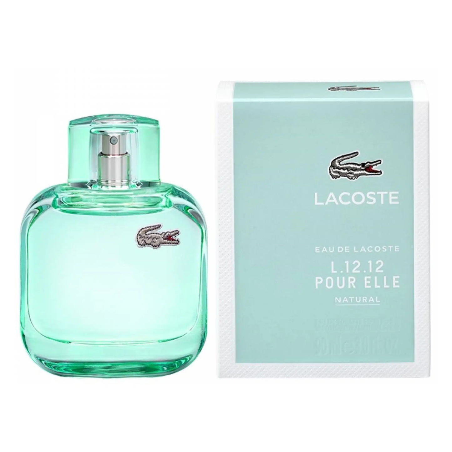 Lacoste L.12.12 Pour Elle Natural 90ml EDT Mujer - Noir Perfumeria