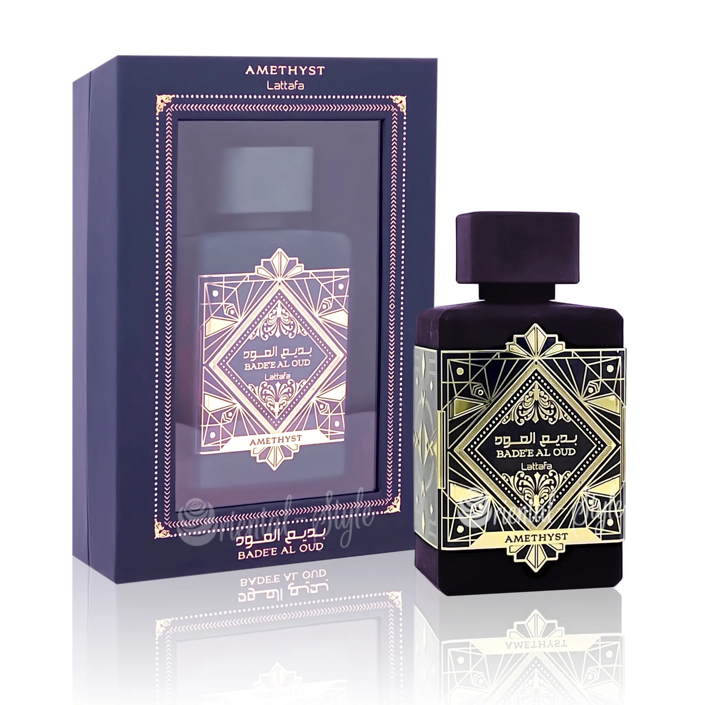 Lattafa Oud Amethyst 100ml EDP Unisex - Noir Perfumeria