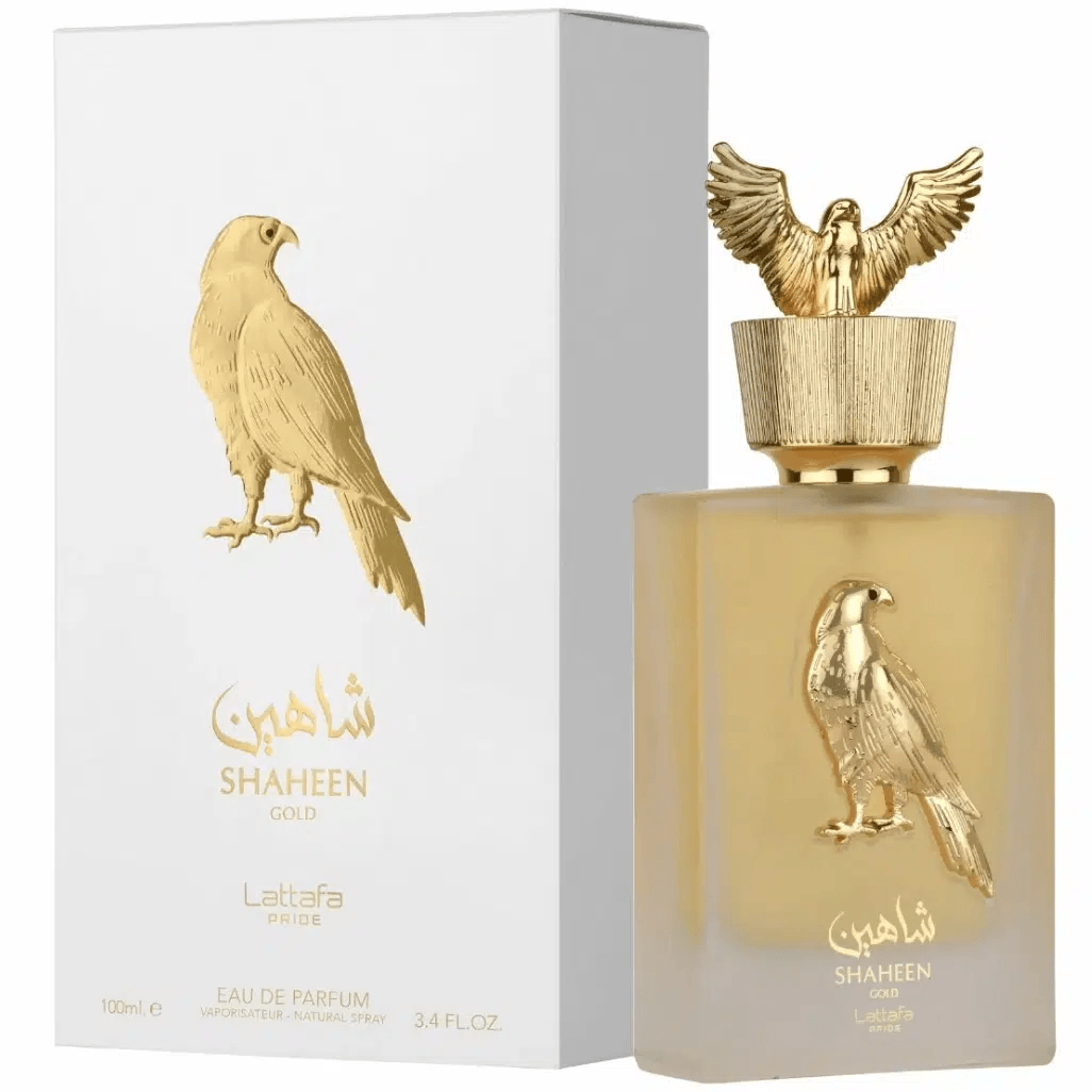 Lattafa Shaheen Gold 100ml EDP Unisex - Noir Perfumeria