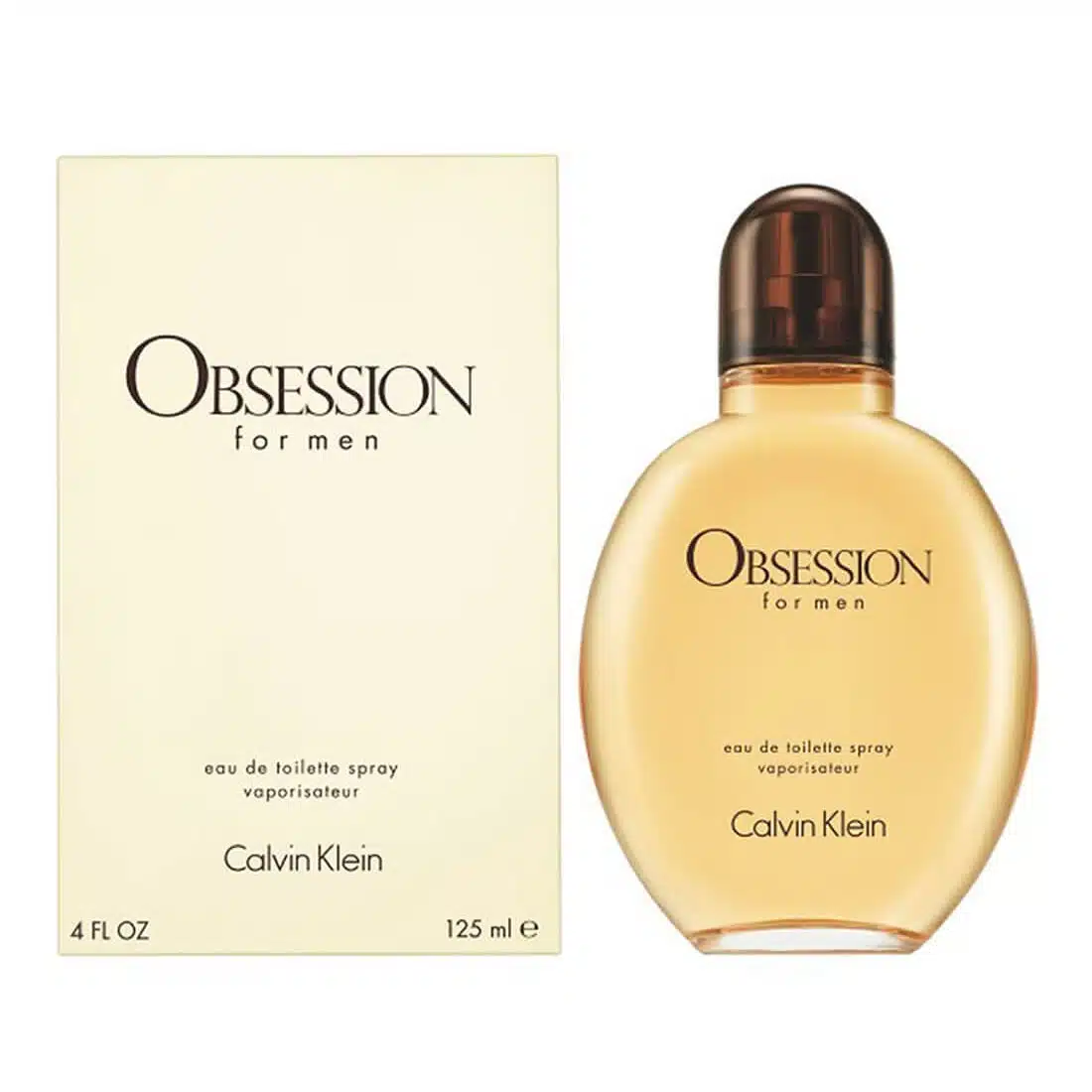 Obsession For Men Calvin Klein 125ml EDT Hombre - Noir Perfumeria